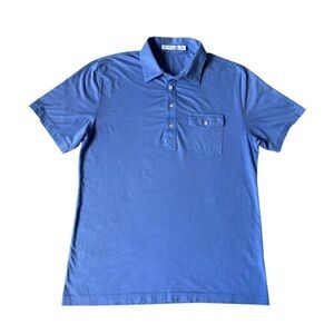 Criquet MEN'S TOP SHELF PLAYERS POLO Shirt size L Blue